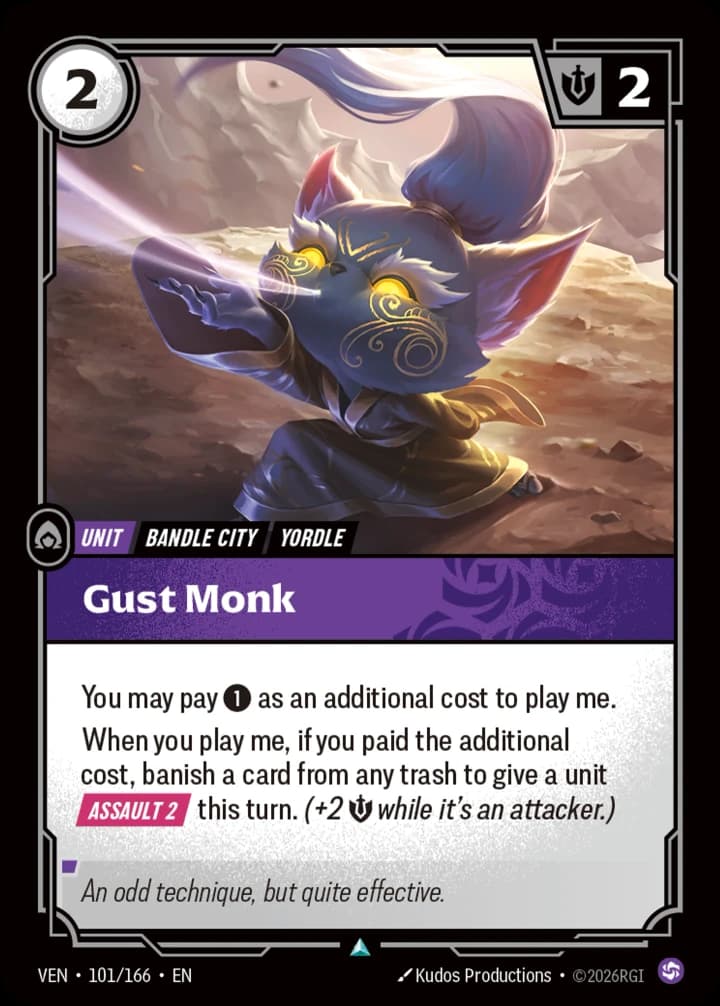 Gust Monk (101/166)