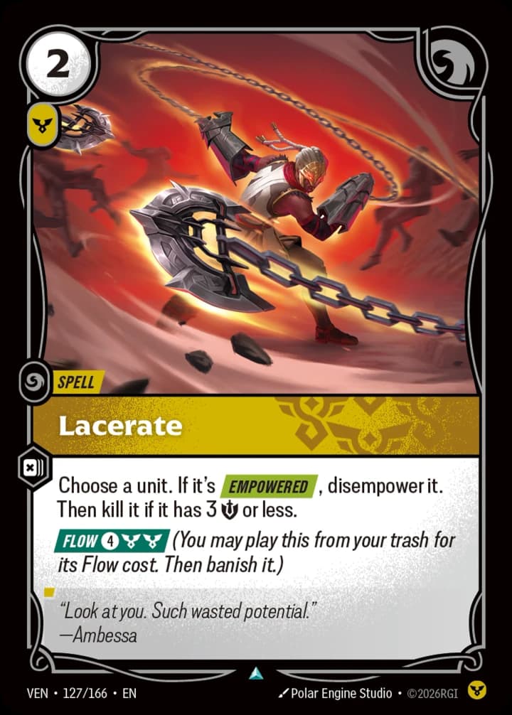 Lacerate (127/166)
