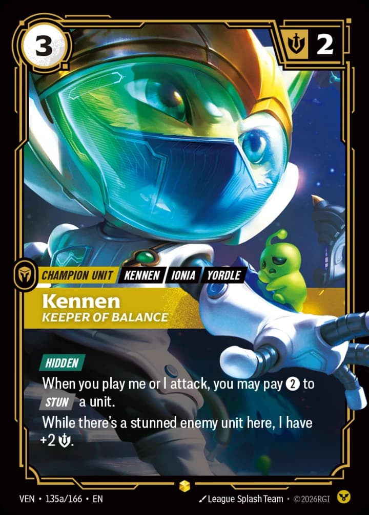 Kennen, Keeper of Balance (135a/166)
