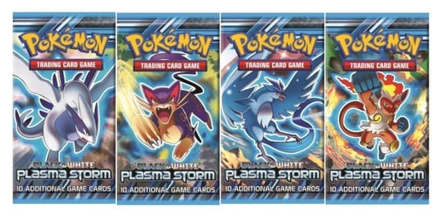 Plasma Storm Sleeved Booster Pack Art Bundle [Set of 4]
