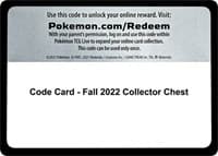 Code Card - Fall 2022 Collector Chest