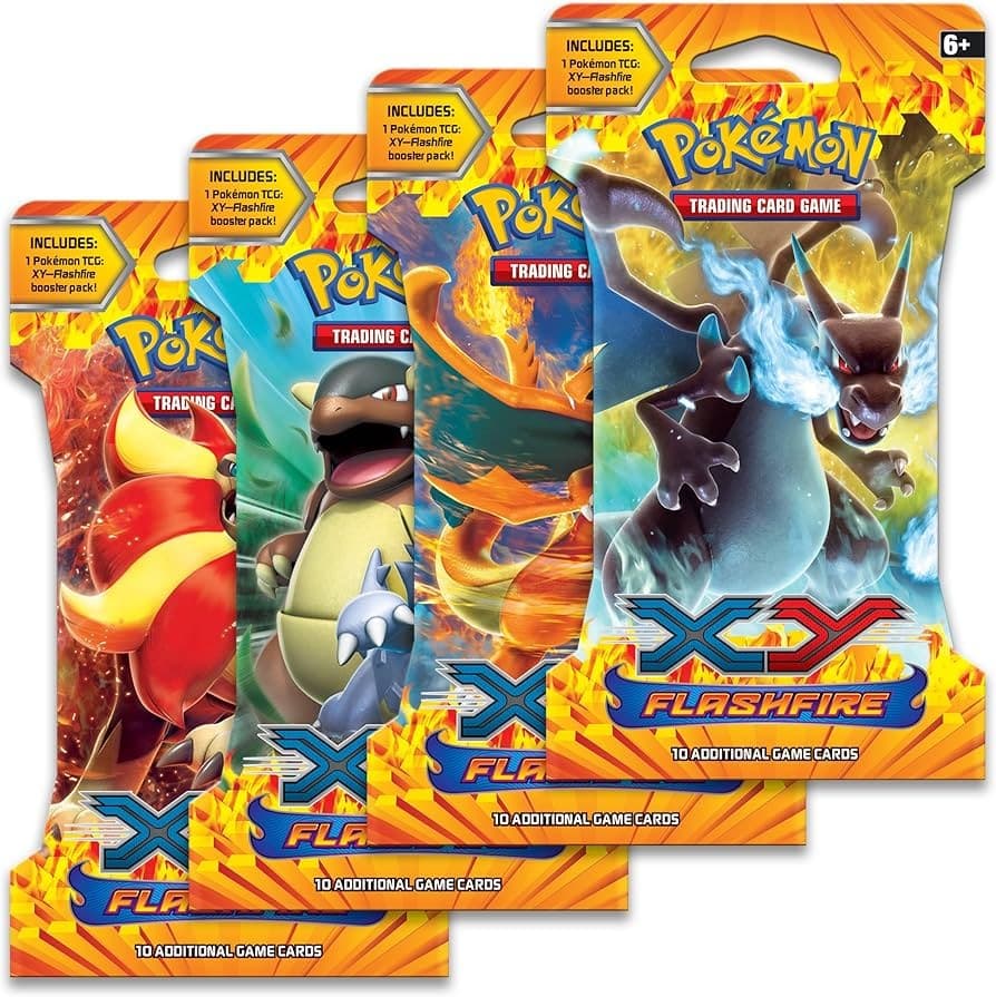 Flashfire Sleeved Booster Pack
