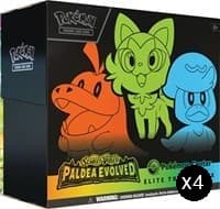 Paldea Evolved Pokemon Center Elite Trainer Box (Exclusive) Case