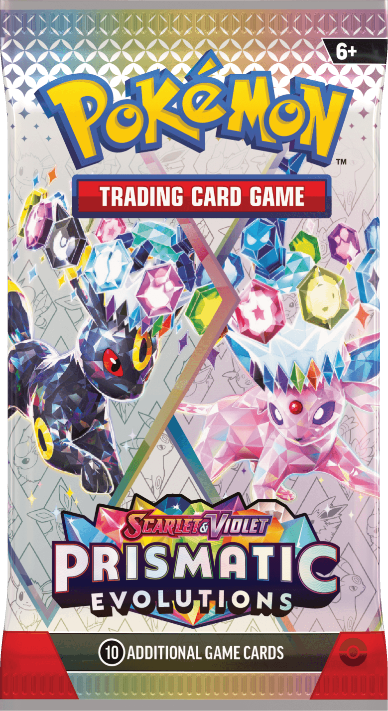 Prismatic Evolutions Sleeved Booster Pack Art Bundle [Set of 4]