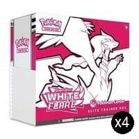 White Flare Pokemon Center Elite Trainer Box (Exclusive) Case