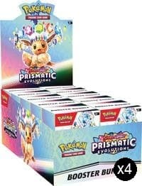 Prismatic Evolution Booster Bundle Display Case