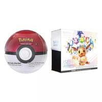 Sam's Club Prismatic Evolutions Elite Trainer Box and Pokeball