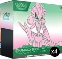 Paradox Rift Pokemon Center Elite Trainer Box (Exclusive) Case [Iron Valiant]