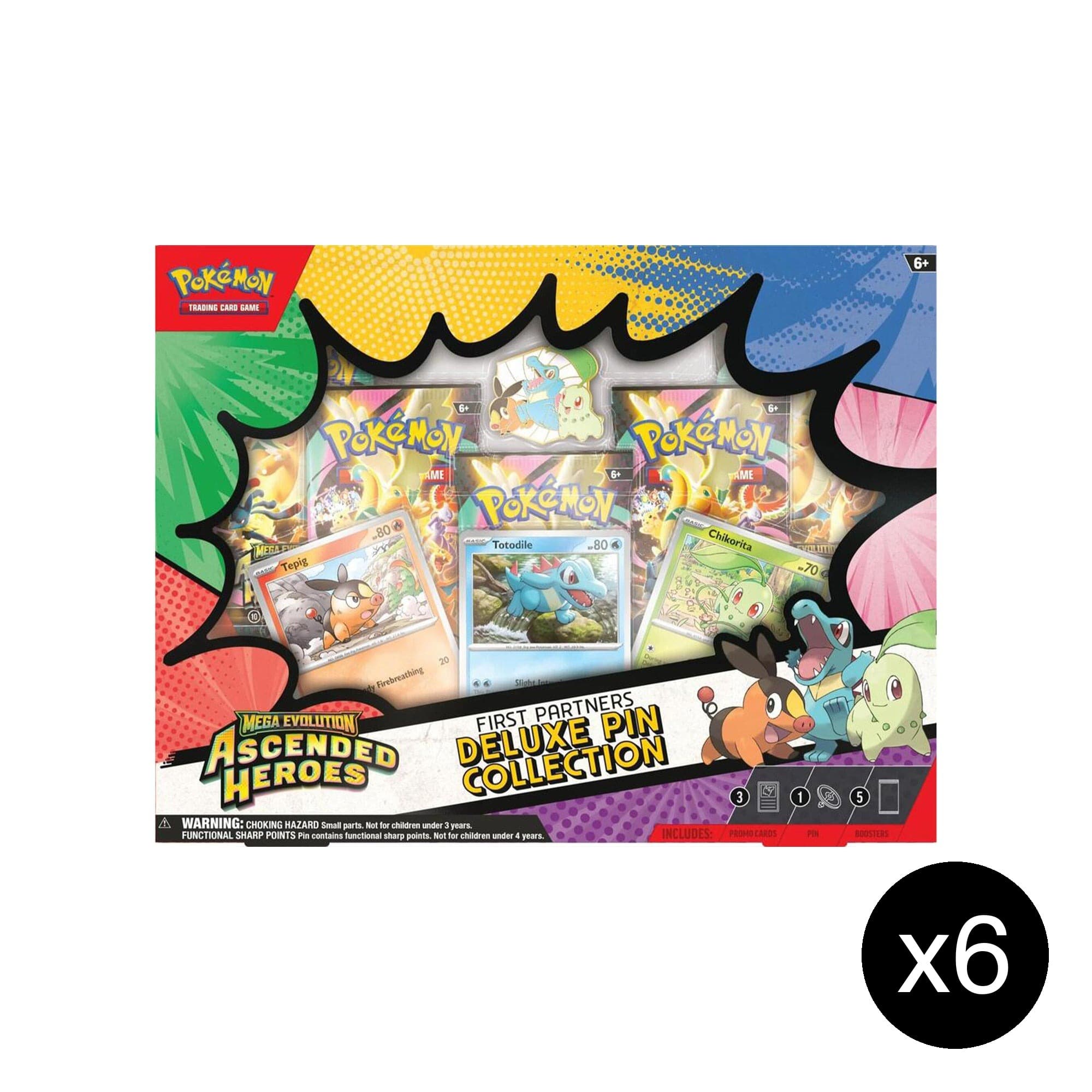 Ascended Heroes First Partners Deluxe Pin Collection Case