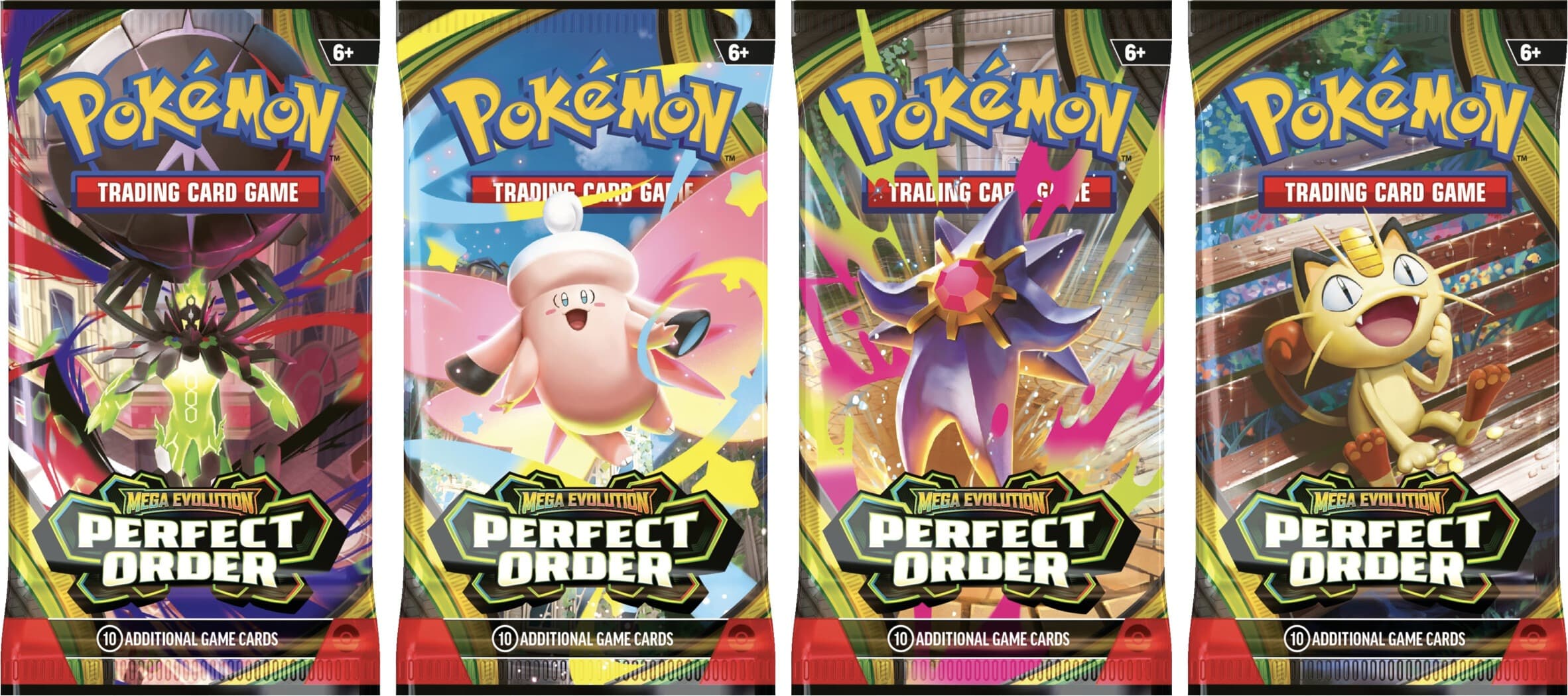 Perfect Order Booster Pack Art Bundle [Set of 4]