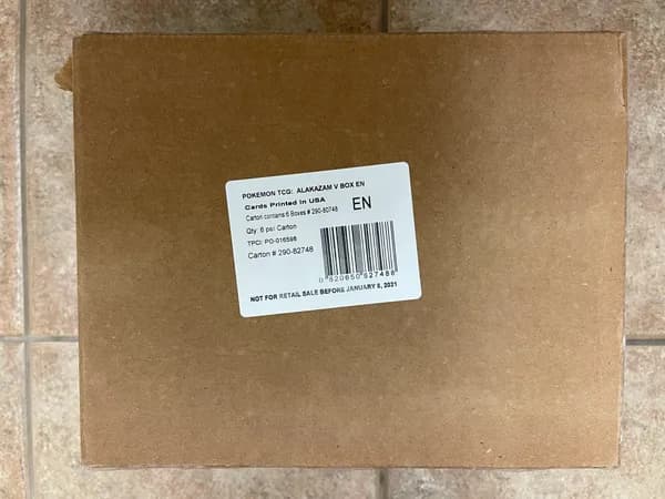 Alakazam V Box Case