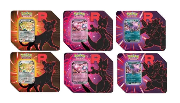 Team Rocket Tin Case