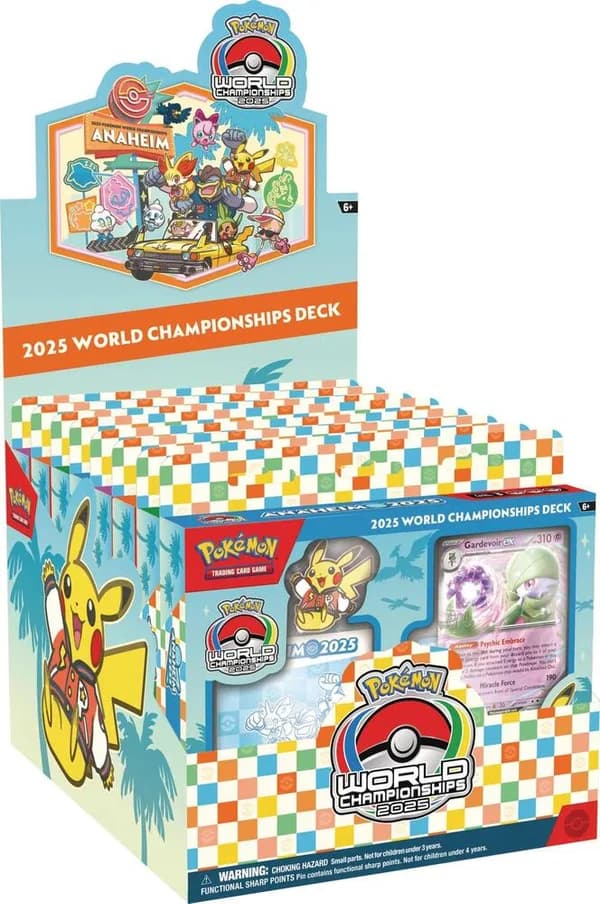 2025 World Championship Deck Display