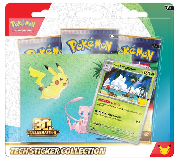 30th Celebration Tech Sticker Collection [Set of 2]