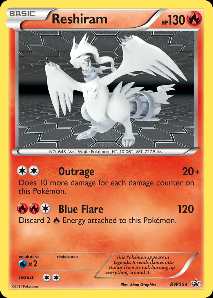 Reshiram (BW004)