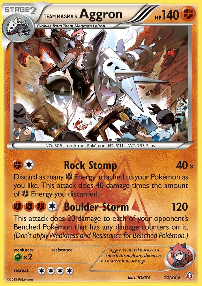 Team Magma's Aggron (14)