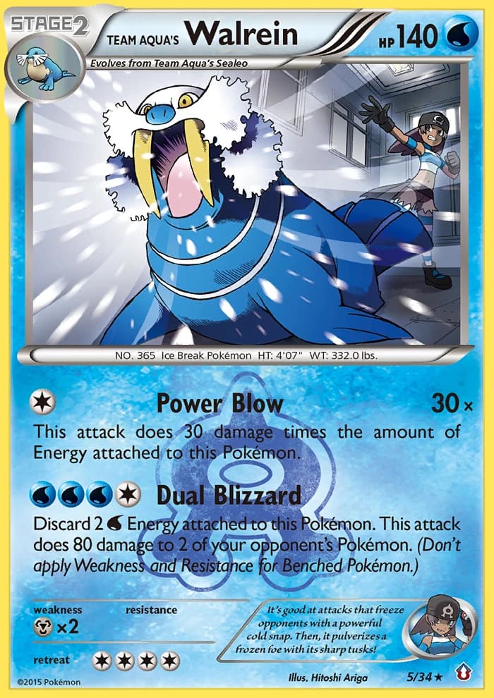 Team Aqua's Walrein (5)