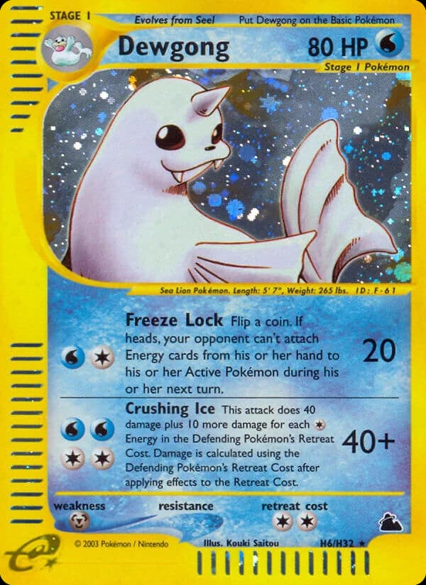 Dewgong (H6)