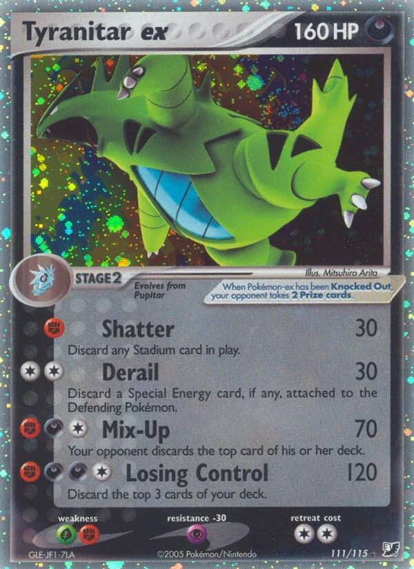 Tyranitar ex (111)