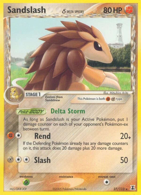 Sandslash δ (27)