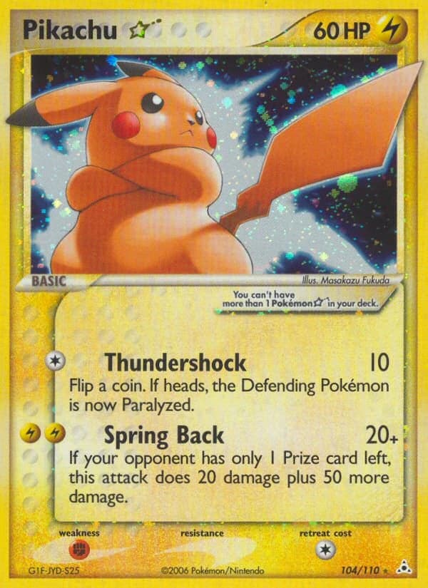 Pikachu ★ (104)
