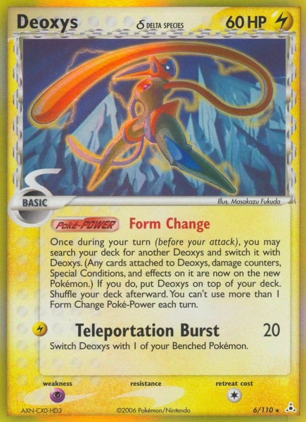 Deoxys δ (6)