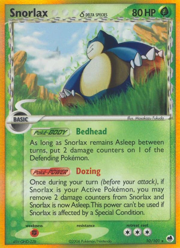 Snorlax δ (10)
