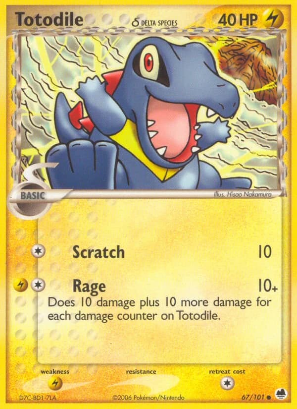 Totodile δ (67)