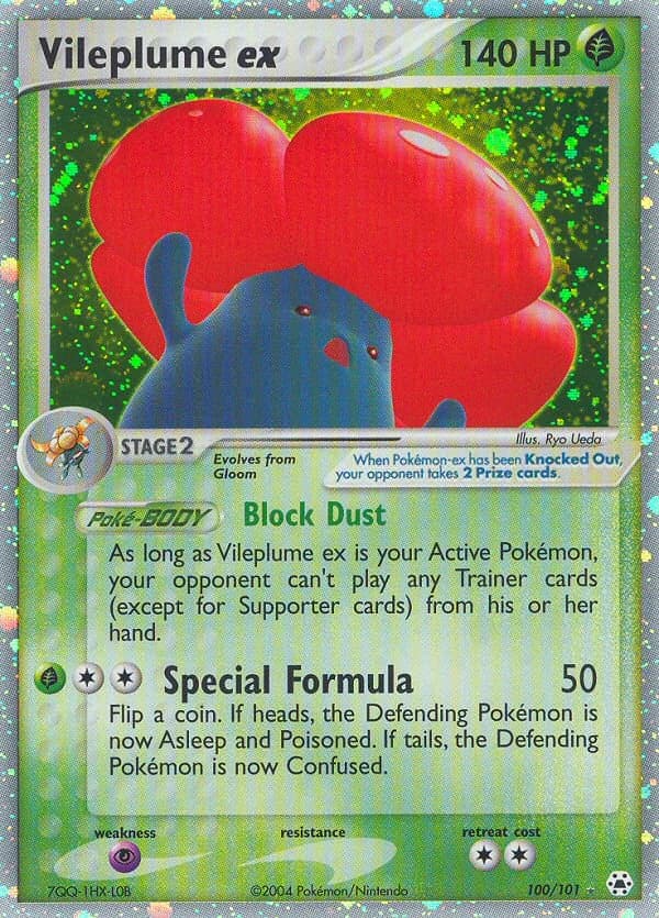 Vileplume ex (100)