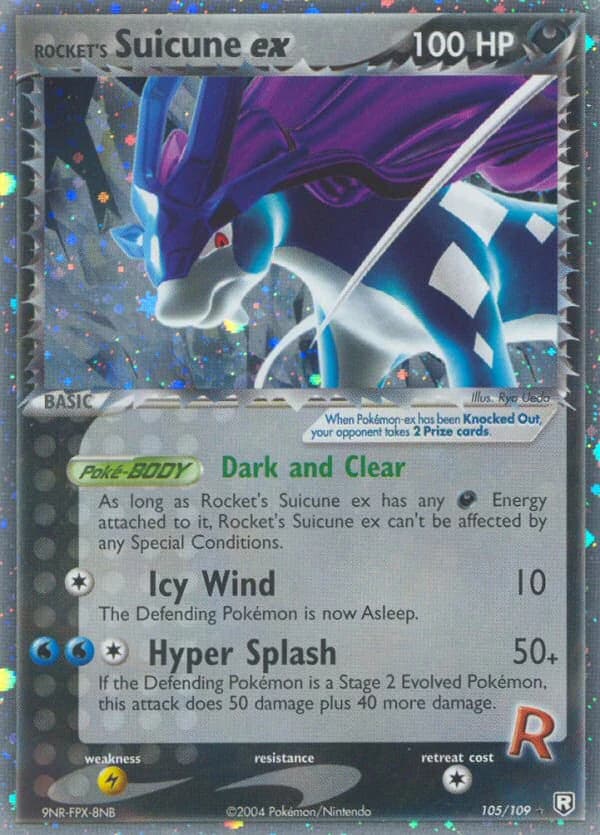 Rocket's Suicune ex (105)