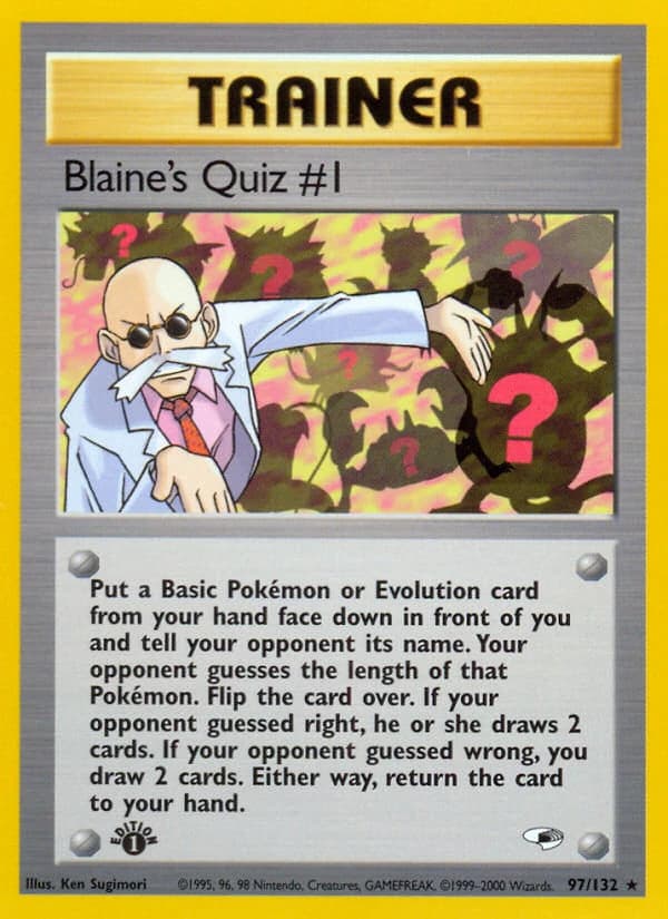 Blaine's Quiz #1 (97)