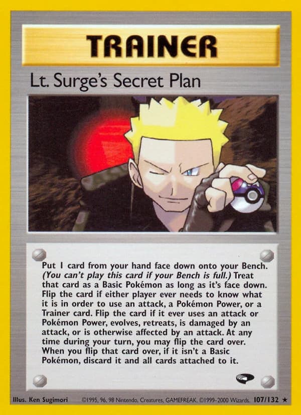 Lt. Surge's Secret Plan (107)