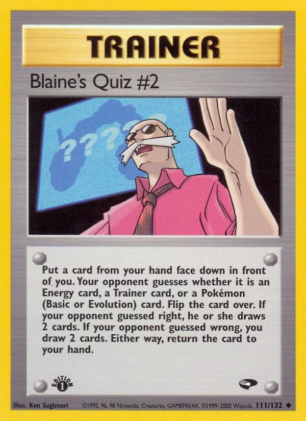 Blaine's Quiz #2 (111)