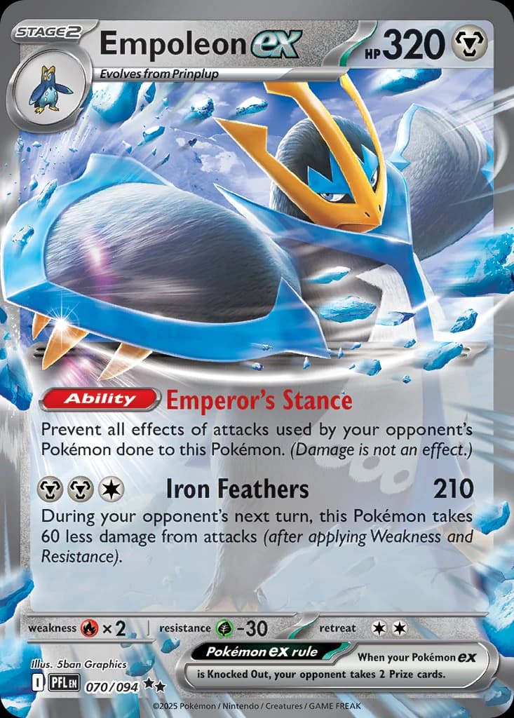 Empoleon ex (70)