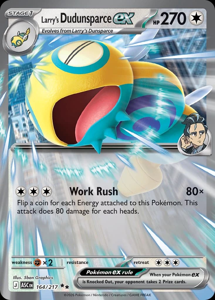 Larry's Dudunsparce ex (164)
