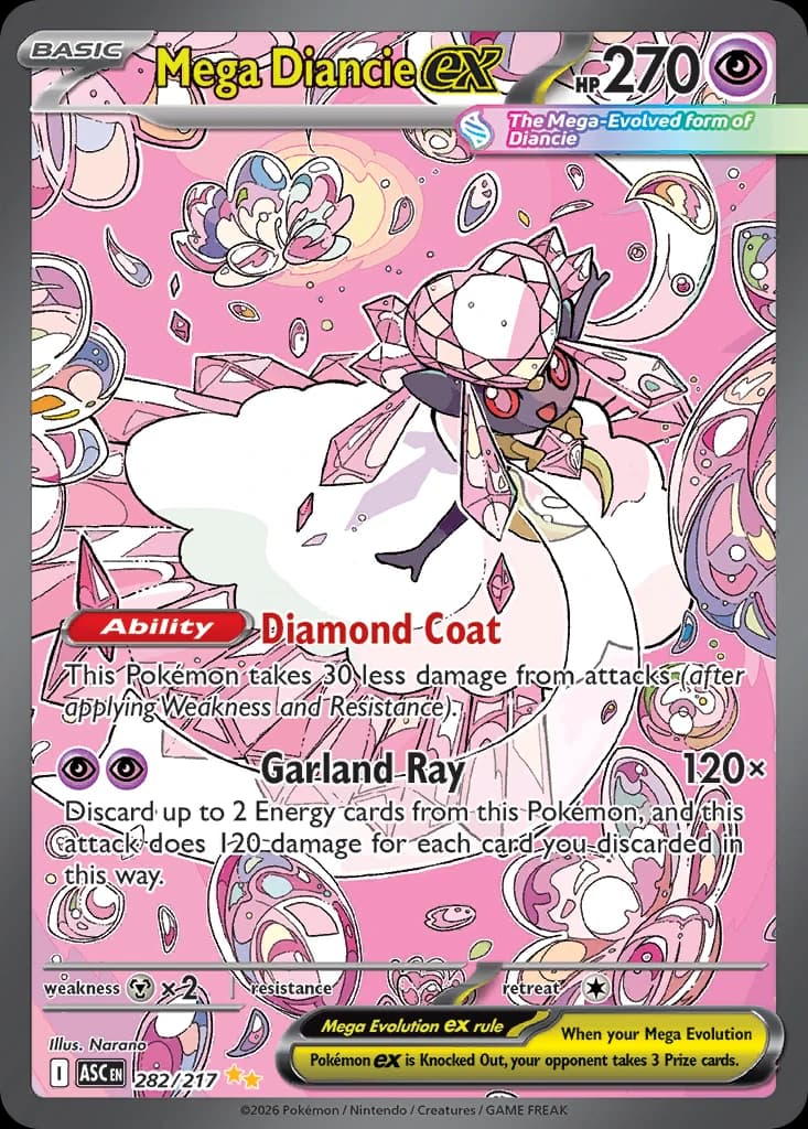 Mega Diancie ex (282)