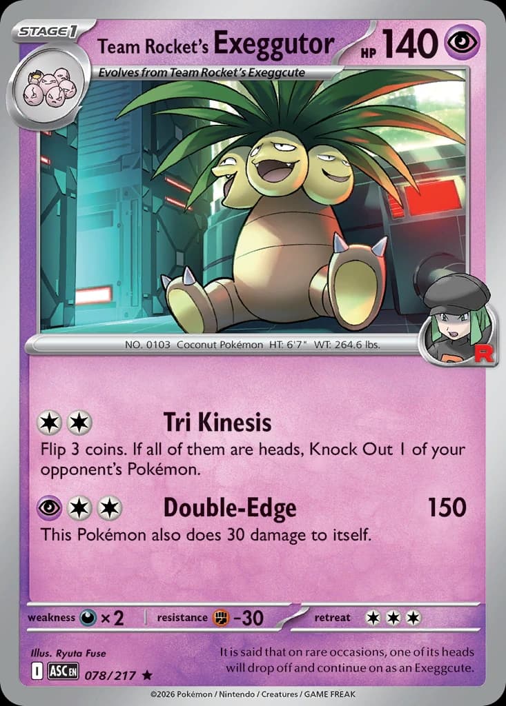 Team Rocket's Exeggutor (78)