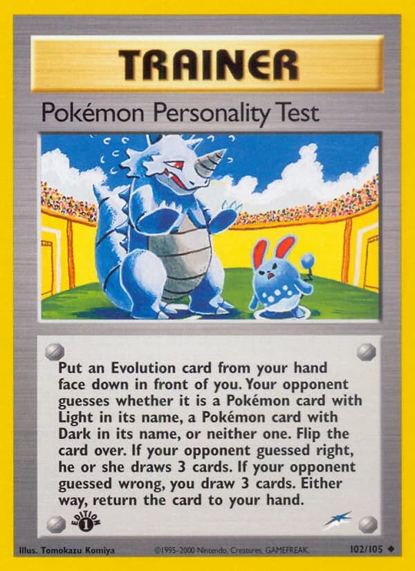 Pokémon Personality Test (102)