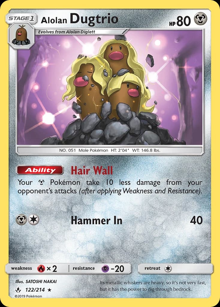 Alolan Dugtrio (122)
