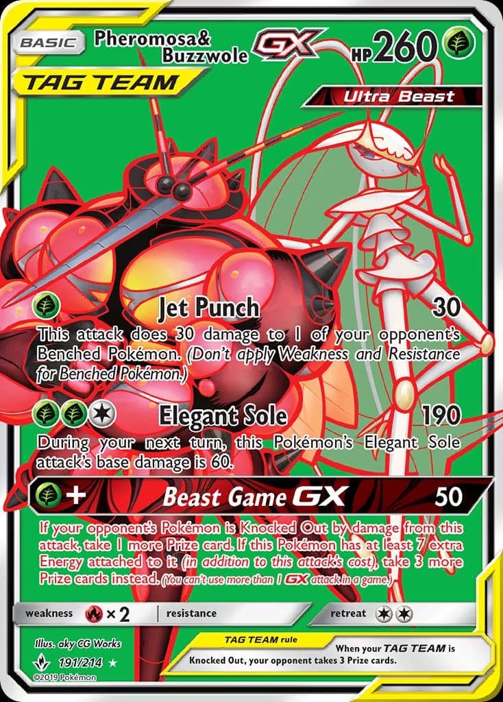 Pheromosa & Buzzwole-GX (191)