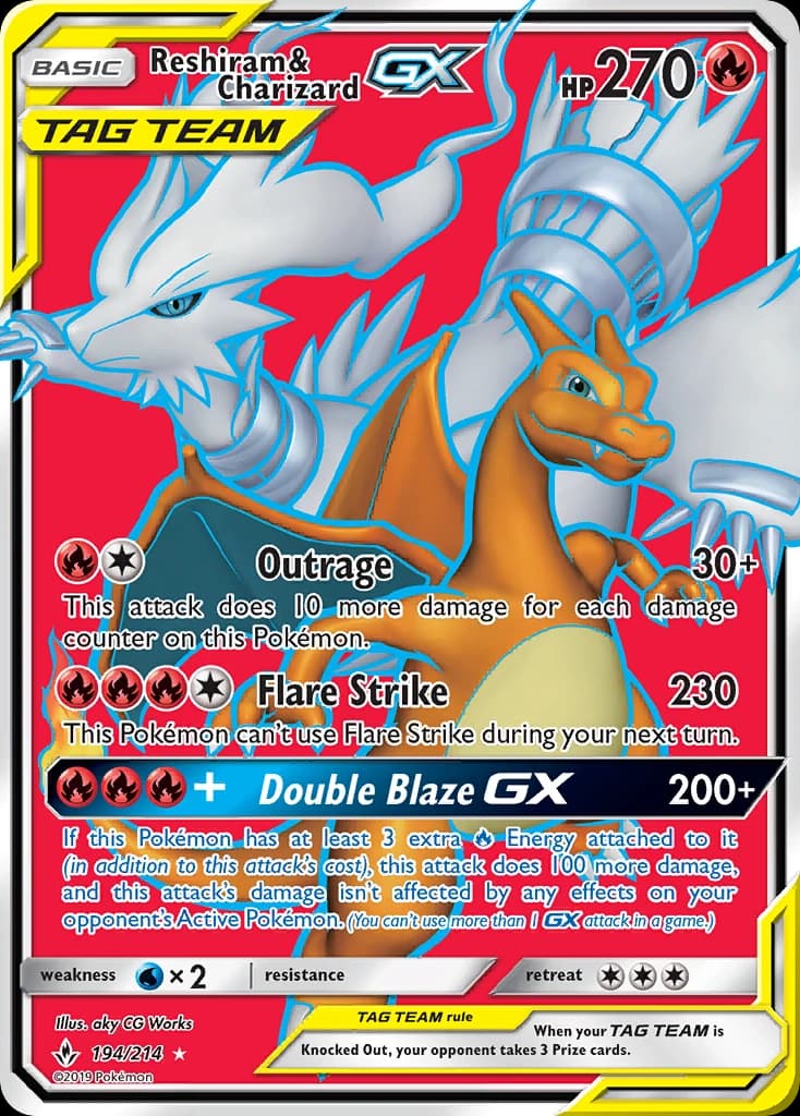 Reshiram & Charizard-GX (194)