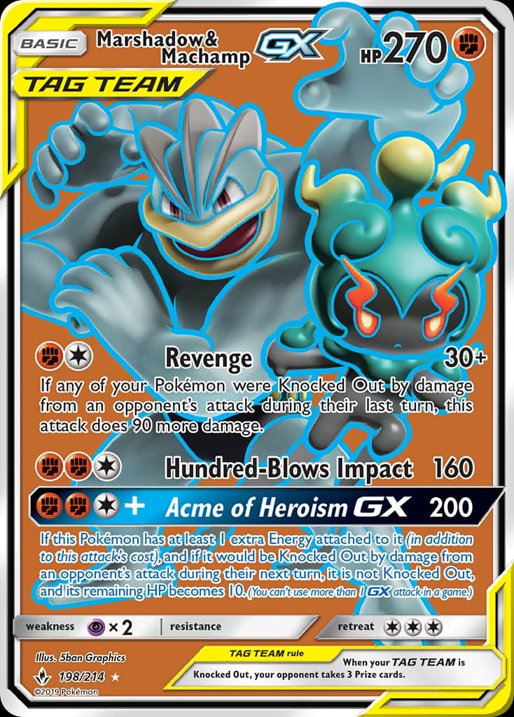 Marshadow & Machamp-GX (198)