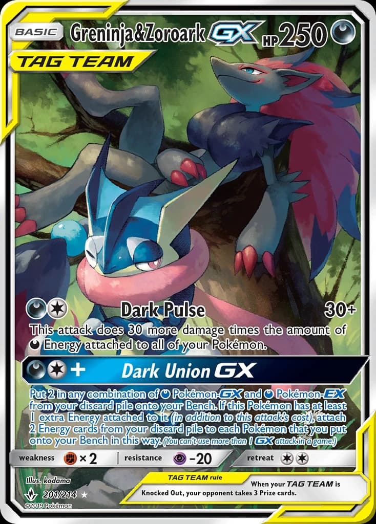 Greninja & Zoroark-GX (201)