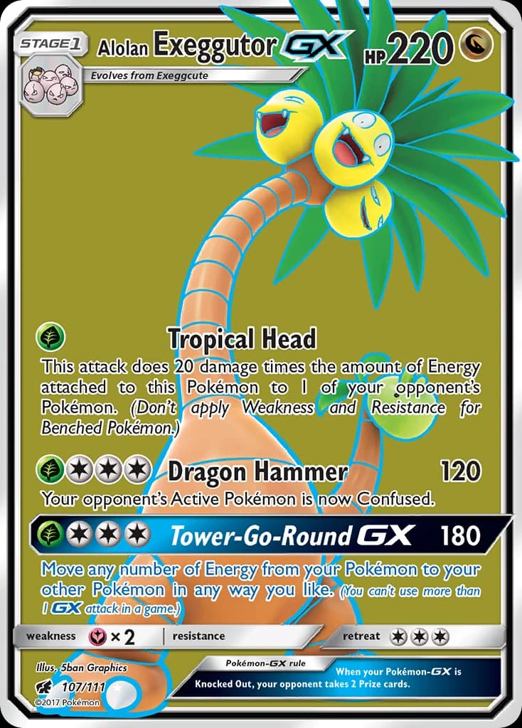 Alolan Exeggutor-GX (107)