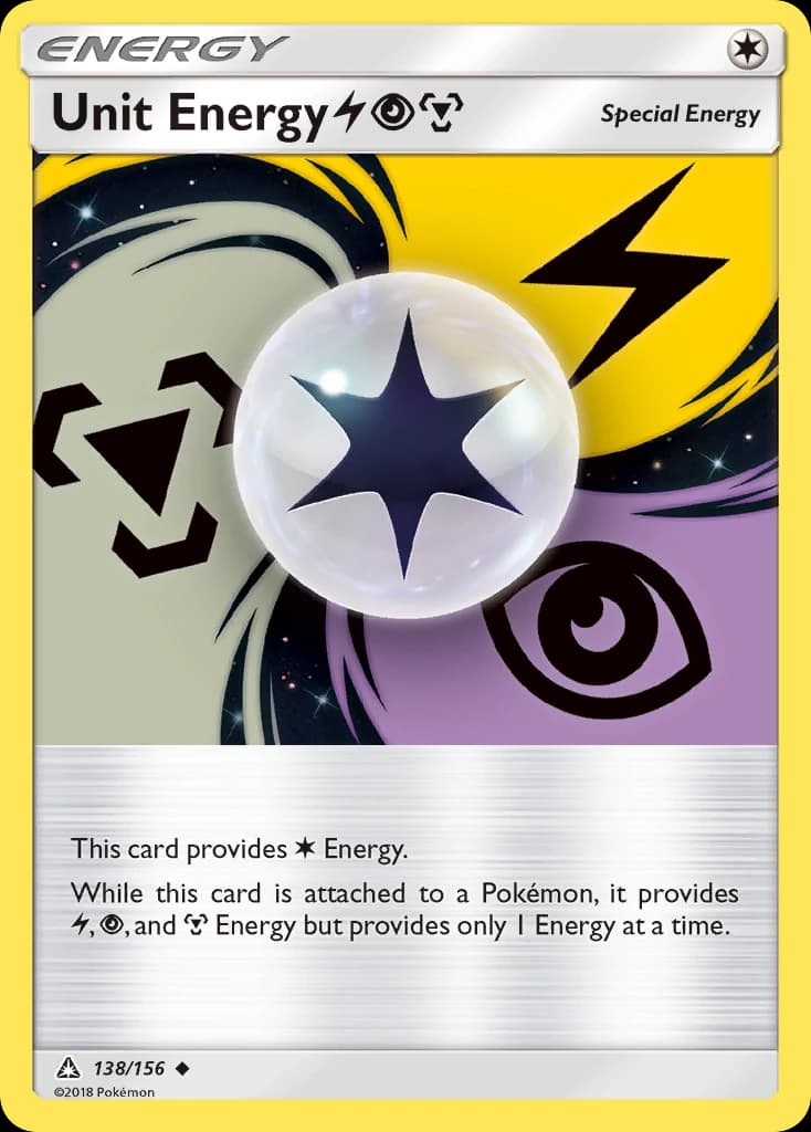 Unit Energy LightningPsychicMetal (138)