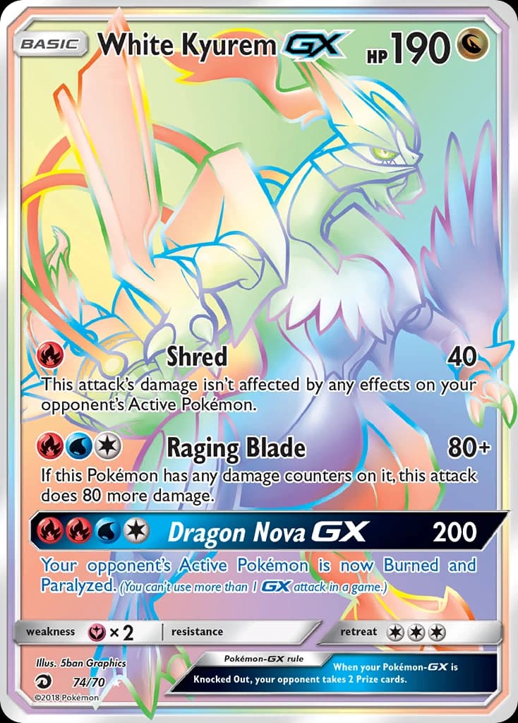 White Kyurem-GX (74)
