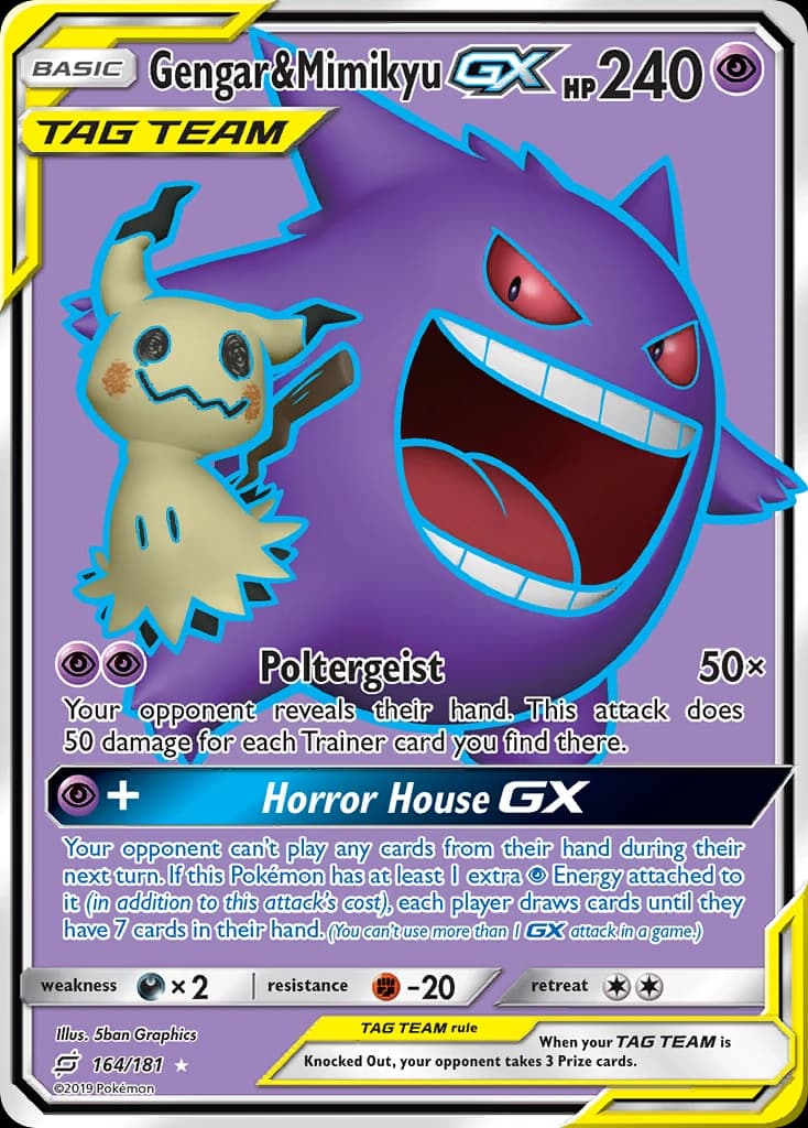 Gengar & Mimikyu-GX (164)