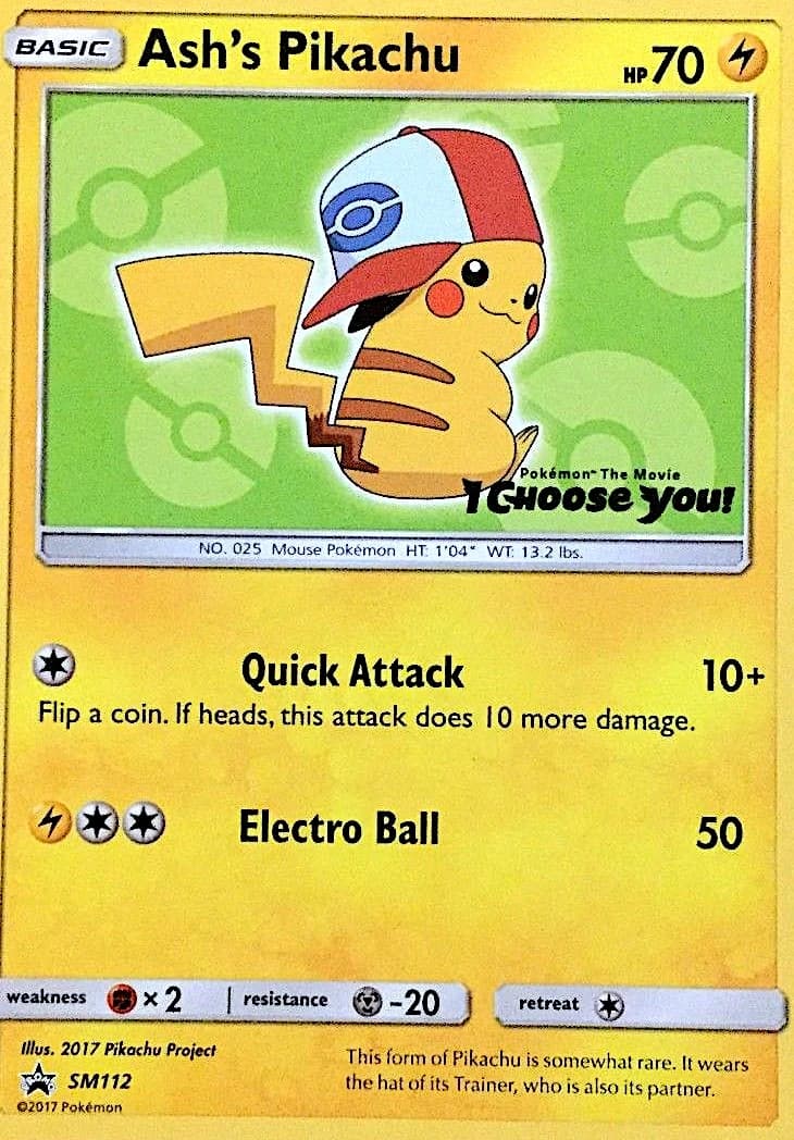 Ash's Pikachu (SM112)