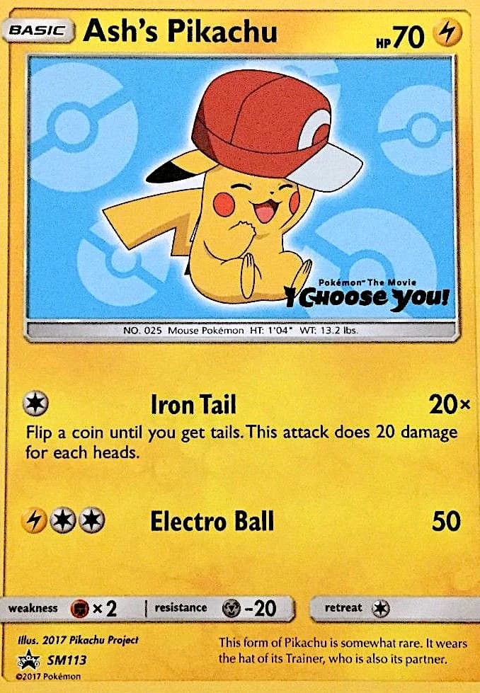 Ash's Pikachu (SM113)