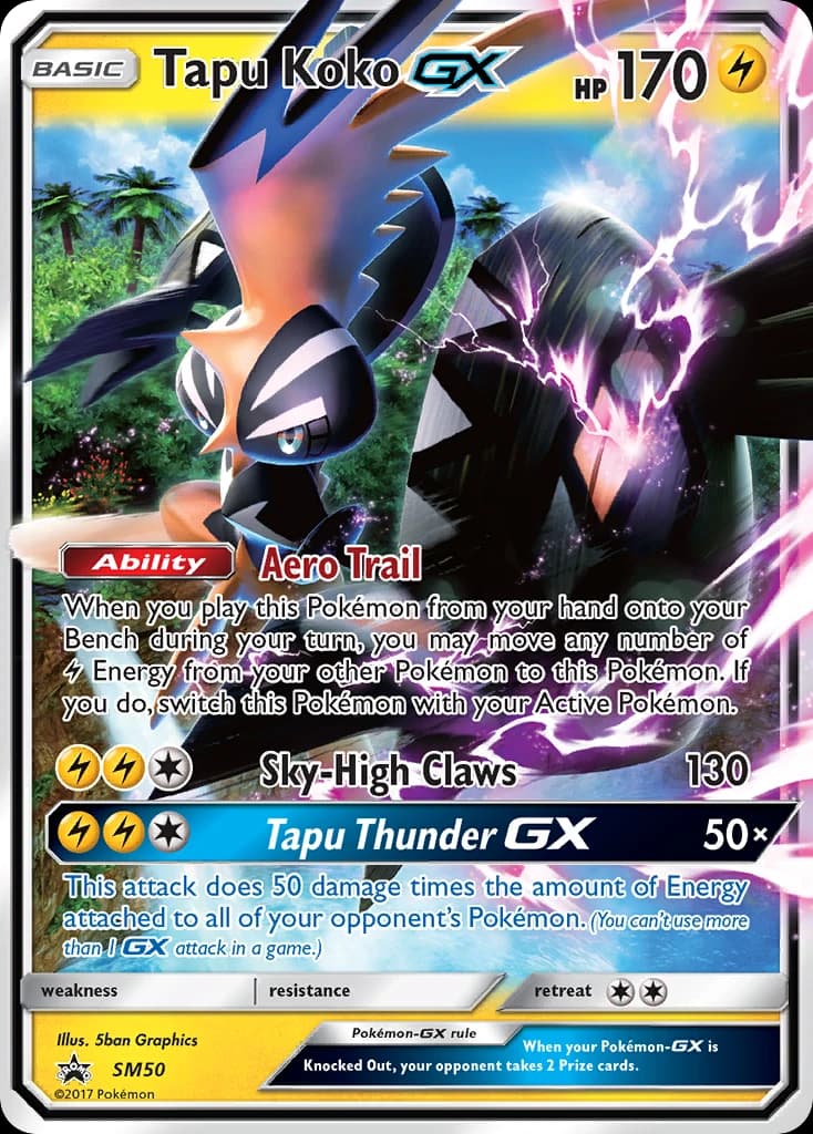 Tapu Koko-GX (SM50)